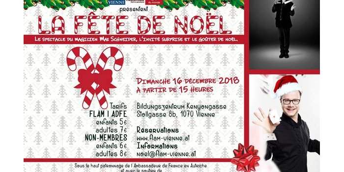 Sorties familiales - Fête de Noël FLAM Vienne/FdM-Adfe/Tabarnak