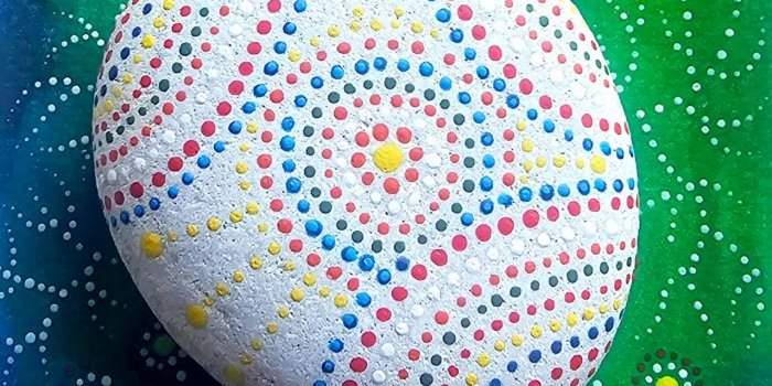 Pointillisme ou dot painting